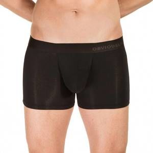 NEW OBVIOUSLY primeman 3 inch leg boxer brief in black